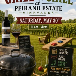 Grill and Chill event promo